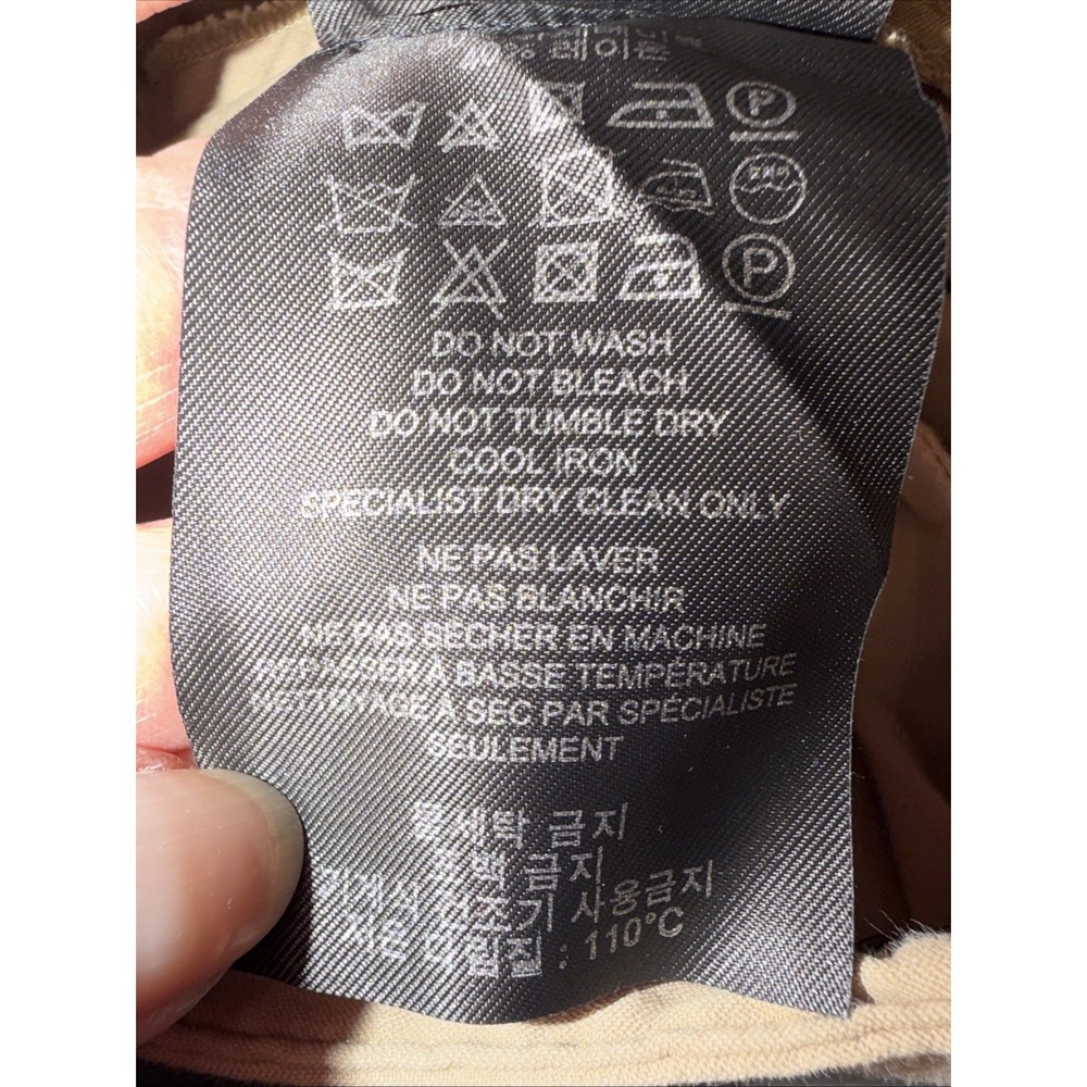 BURBERRY PRORSUM Beige Straight Trousers/Pants, EUK 12 US 10 EU 44 Minimalist - Picture 11 of 11